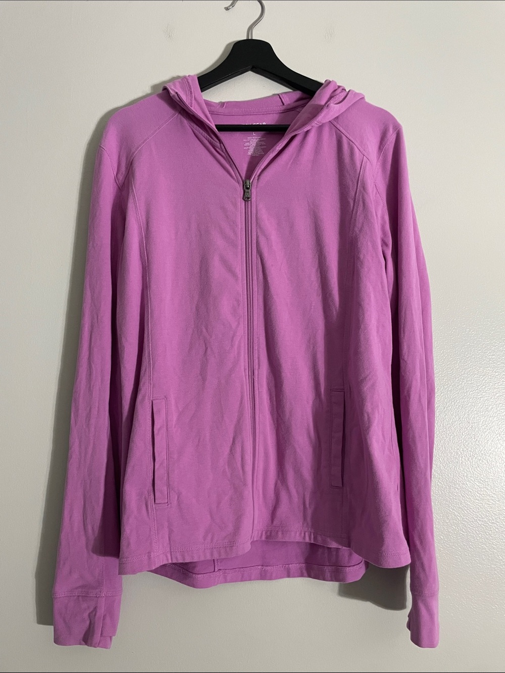 tek gear Lavender Zip-Up Hooded Jacket
